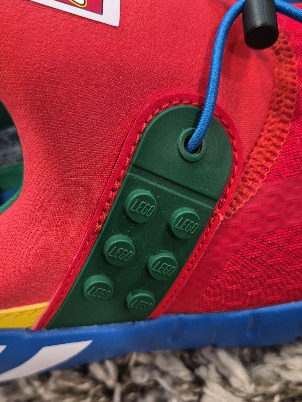 adidas x LEGO RapidaZen Red Sneakers - Picture 8 of 12
